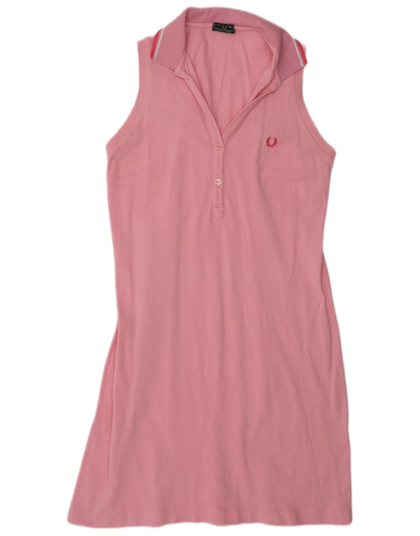 Abito polo senza maniche da donna Fred Perry UK 18 XL Rosa