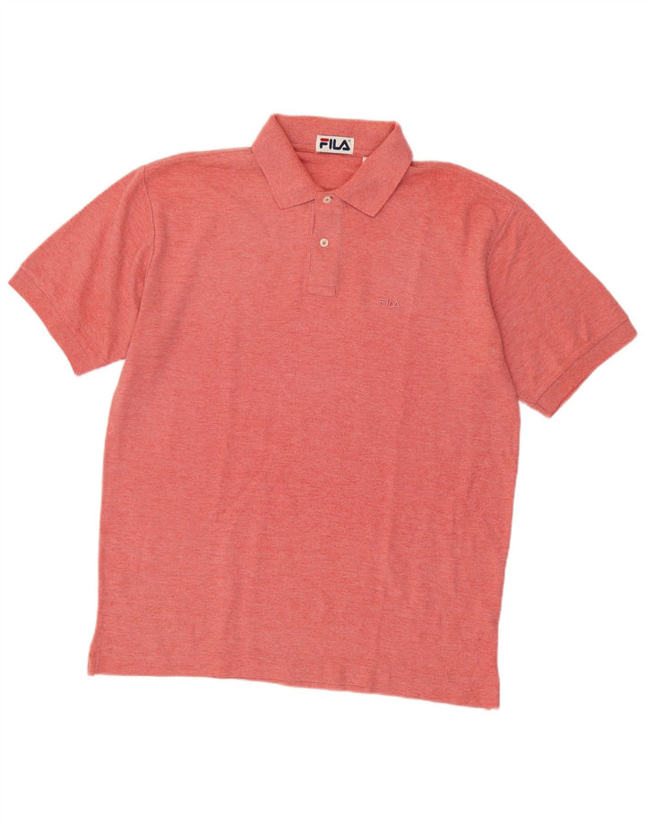 Polo Uomo Fila IT 50 Medio Rosso Cotone