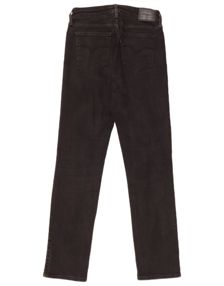 Jeans Levi's 712 Slim da donna W27 L30 cotone nero