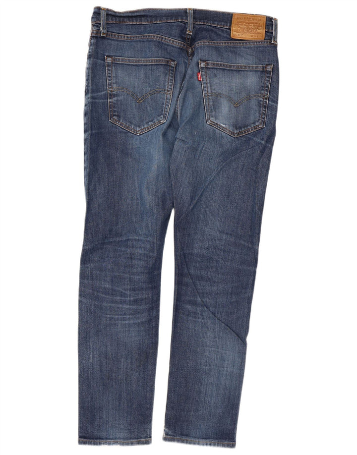 Jeans Levi's Uomo 512 Slim affusolati W34 L28 Blu Navy