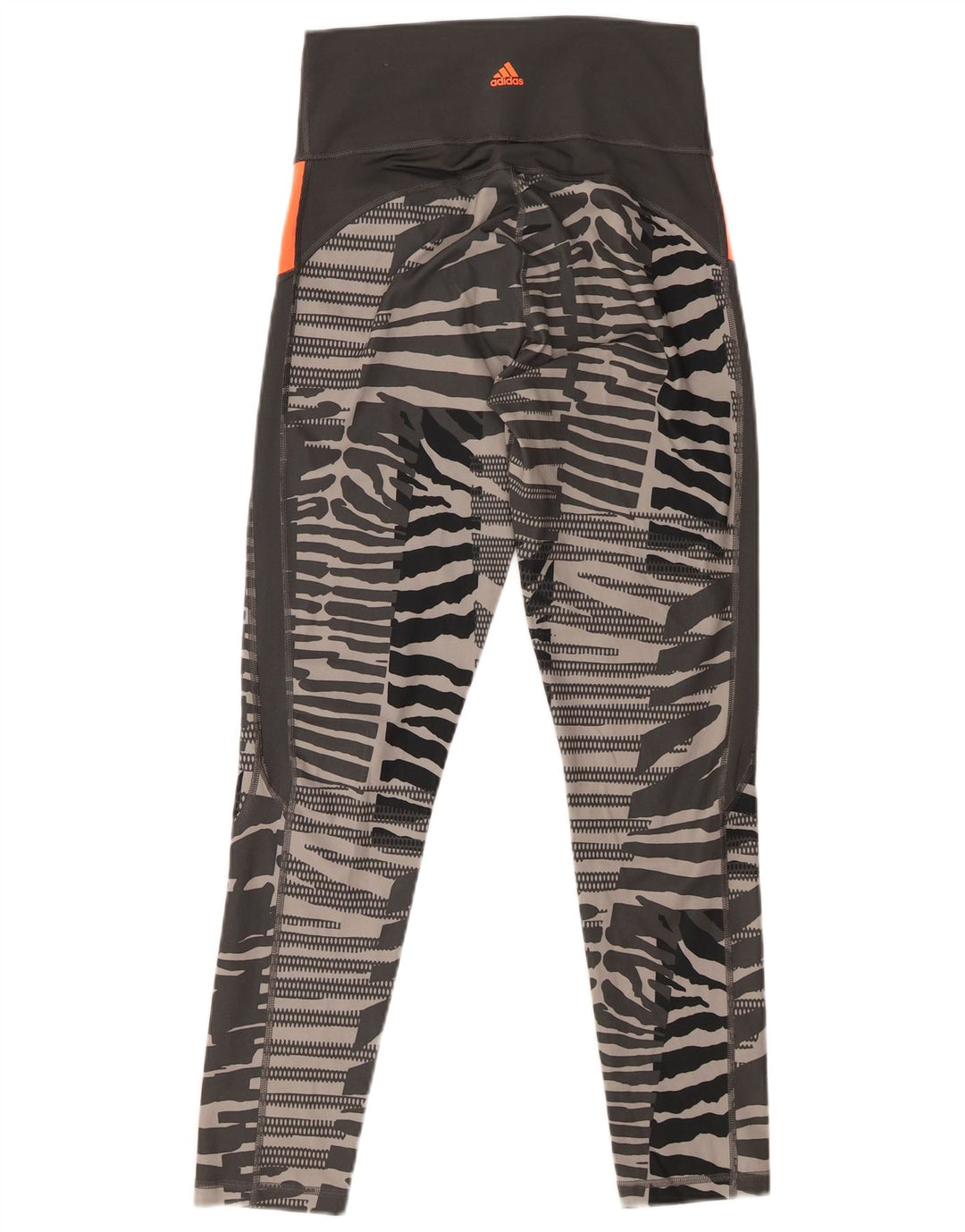 Leggings Adidas Climalite da donna UK 12 grigio medio stampa animalier