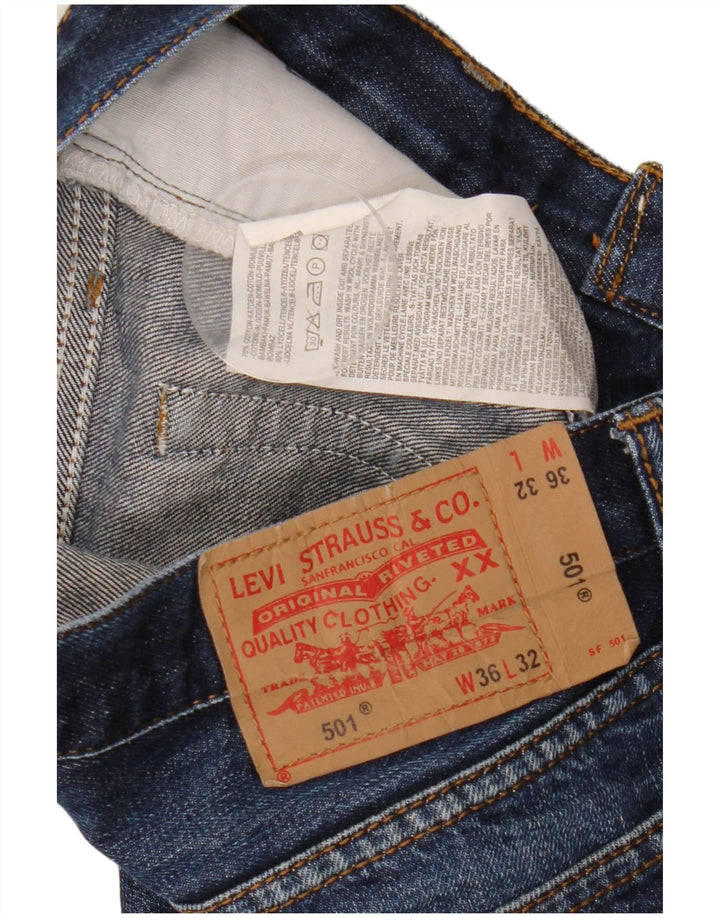 Levi's Uomo 501 Jeans dritti W36 L32 Cotone Blu