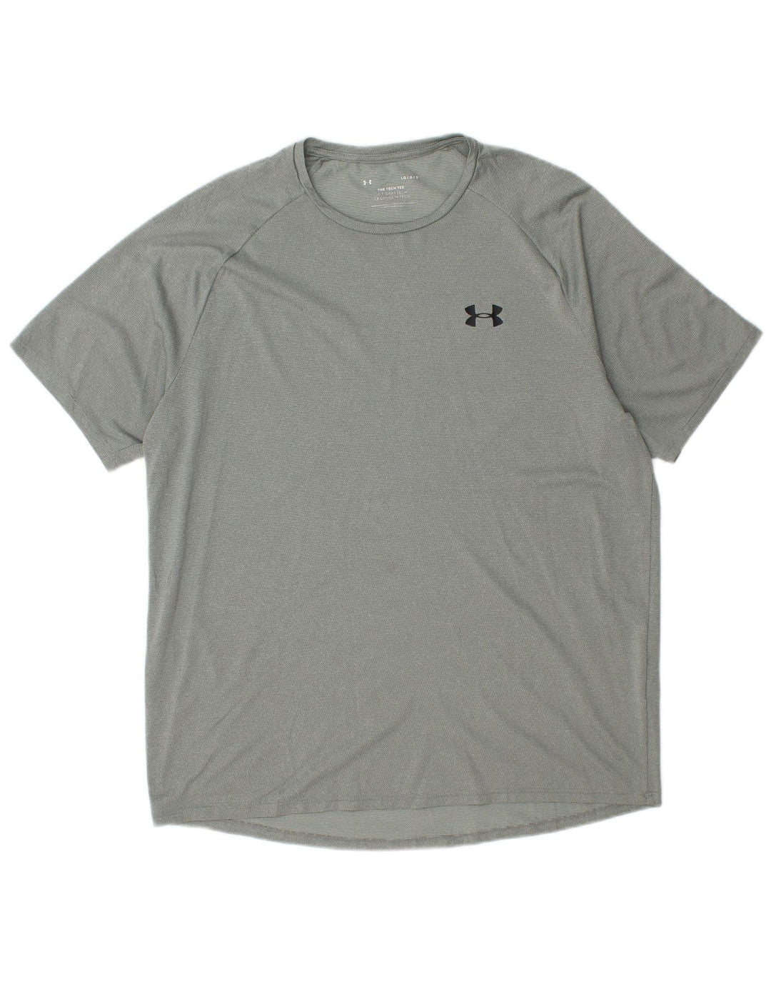 T-shirt da uomo UNDER ARMOUR Top grande verde poliestere