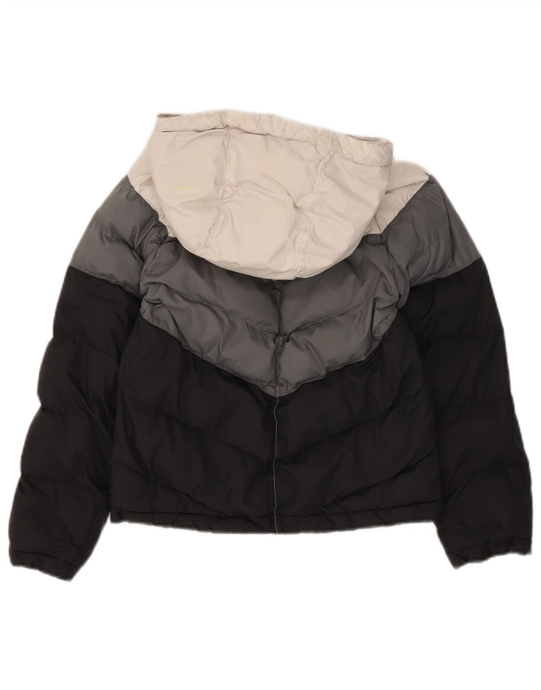 Giacca imbottita con cappuccio Nike per ragazze 8-9 anni piccola multicolore Colourblock