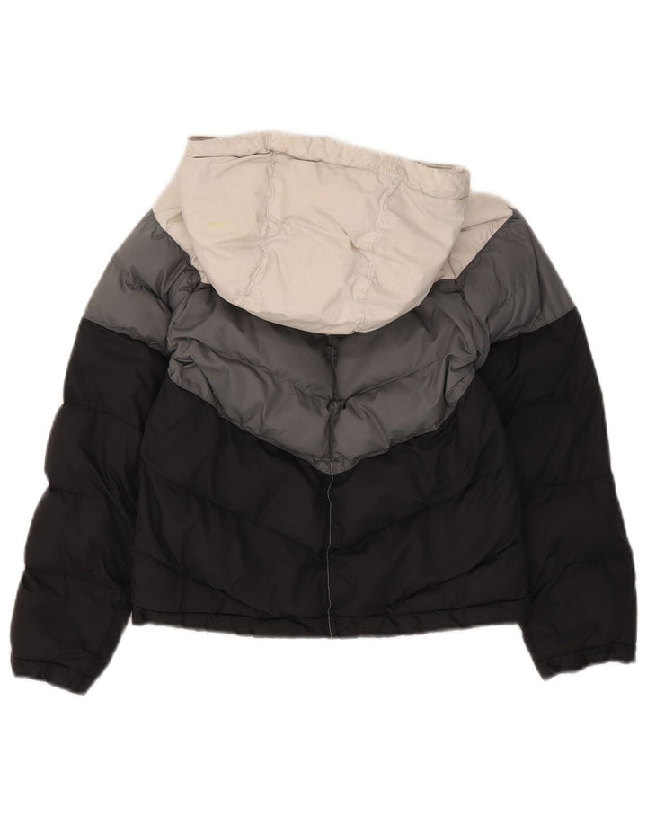Giacca imbottita con cappuccio Nike per ragazze 8-9 anni piccola multicolore Colourblock