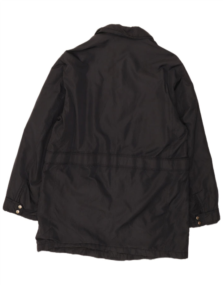 Cappotto da uomo Hugo Boss IT 50 Large Nero in poliammide