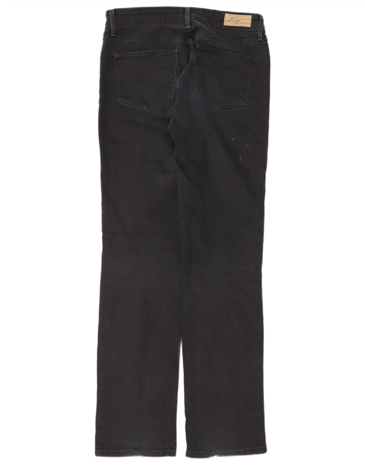 Jeans dritti da donna Levi's W27 L32 cotone nero