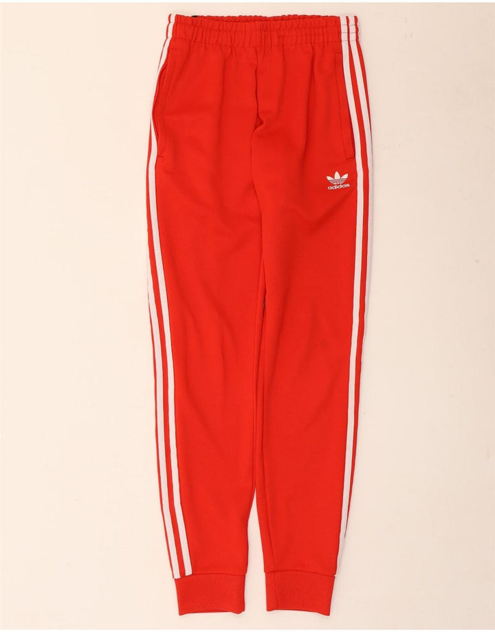 Pantaloni da tuta da uomo Adidas Joggers XS rosso poliestere