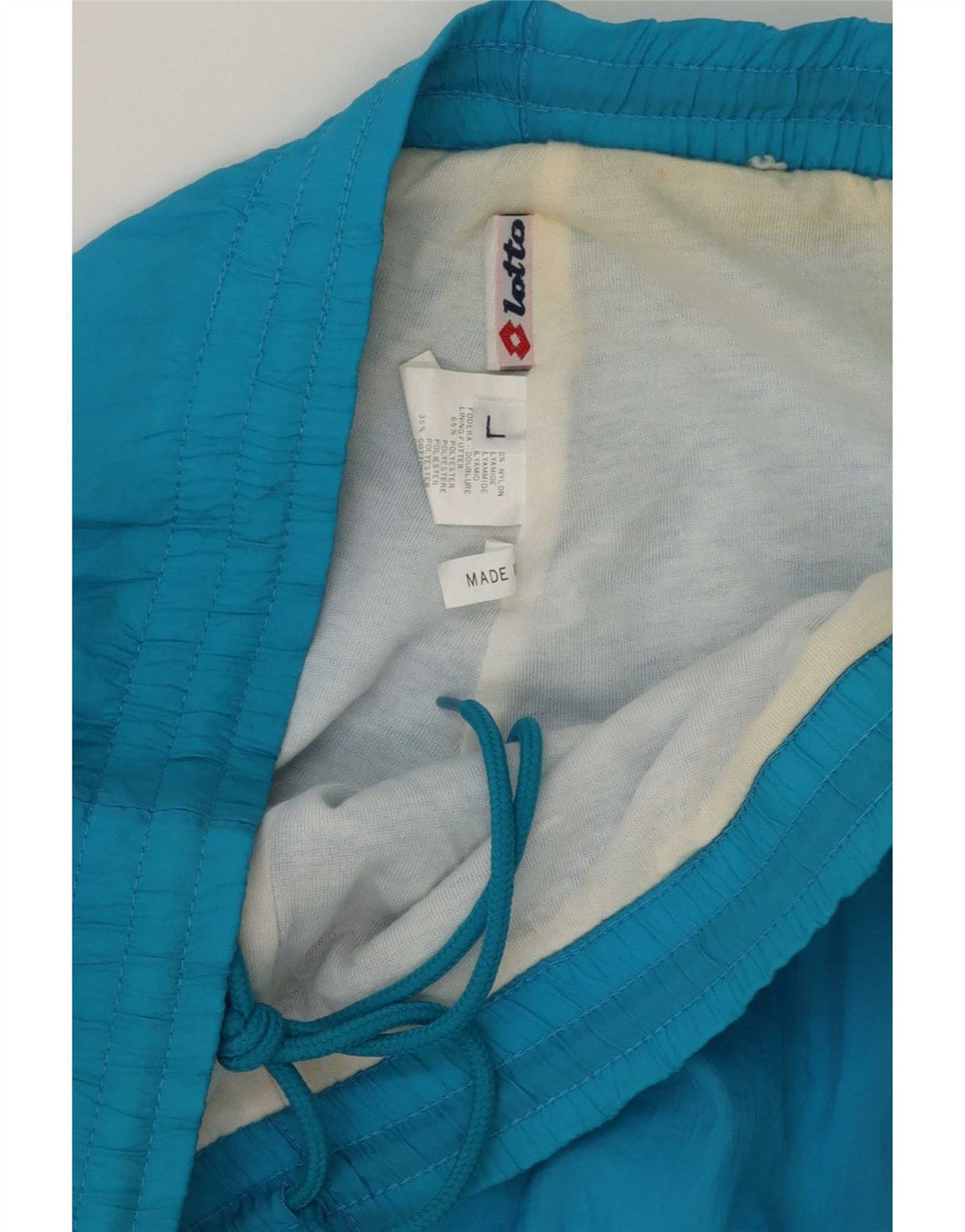 Pantaloni da tuta da uomo Lotto Joggers Large Blu Poliestere