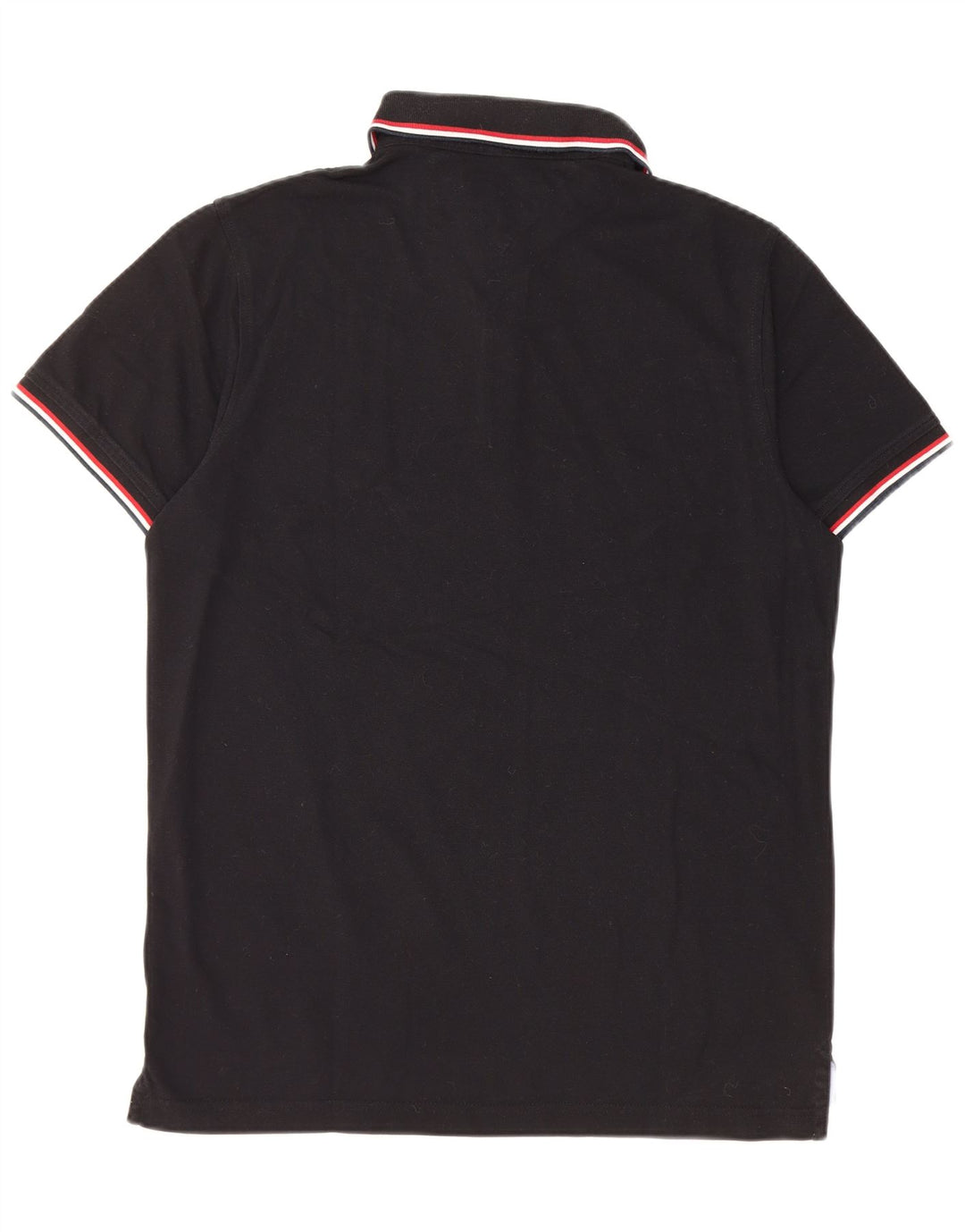 TOMMY HILFIGER Polo da uomo slim fit grande in cotone nero