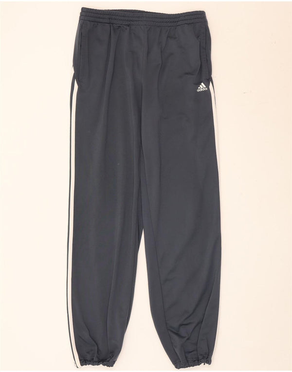 Pantaloni da tuta da uomo Adidas Joggers in poliestere grigio medio