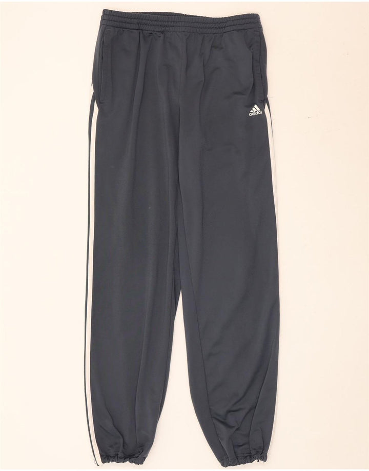 Pantaloni da tuta da uomo Adidas Joggers in poliestere grigio medio