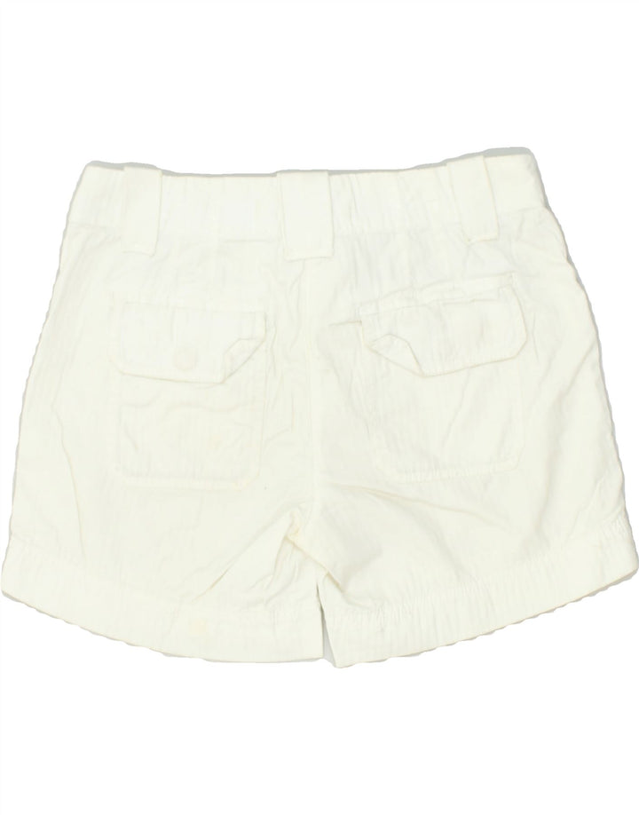 J. CREW Womens Chino Hot Pants US 2 XS W30 White Cotton | Vintage J. Crew | Thrift | Second-Hand J. Crew | Used Clothing | Messina Hembry 