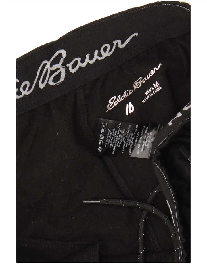 EDDIE BAUER Pantaloni da tuta da uomo Joggers Medio Nero Poliestere