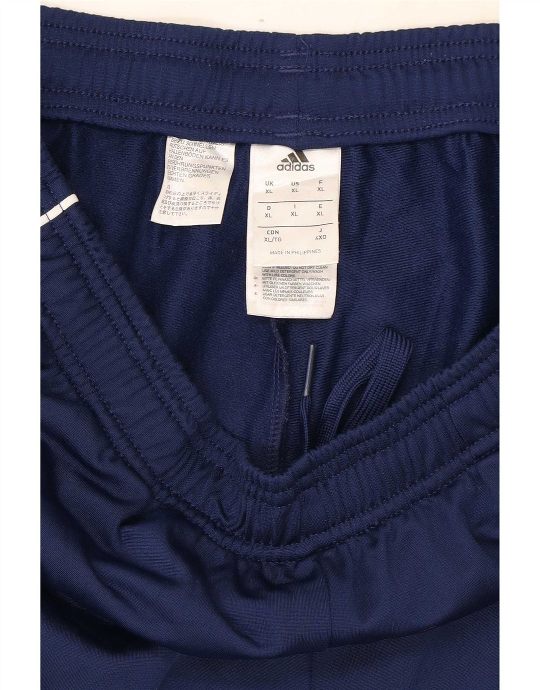 Pantaloni da tuta da uomo Adidas Joggers XL blu navy poliestere