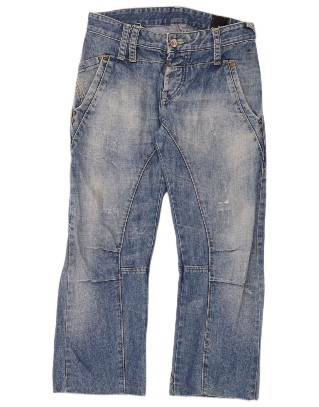 Jeans corti cargo da uomo Jack & Jones W30 L25 blu