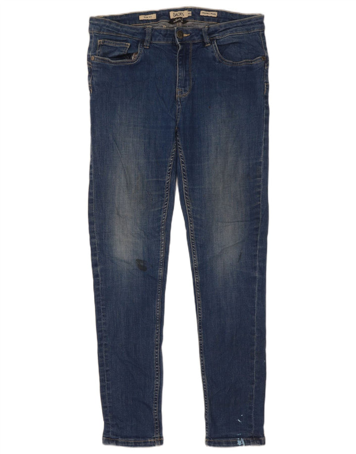 Jeans slim da uomo Dack IT 46 piccoli W30 L29 blu