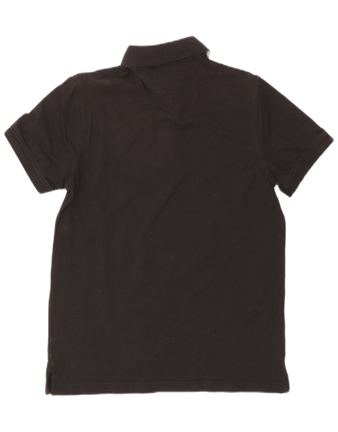 Polo da uomo Tommy Hilfiger in cotone nero medio