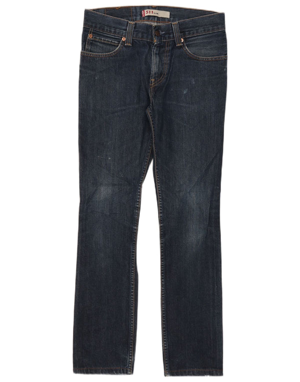 Jeans Levi's 511 Slim da donna W32 L29 Blu Navy