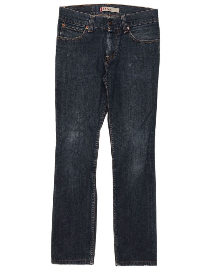 Jeans Levi's 511 Slim da donna W32 L29 Blu Navy