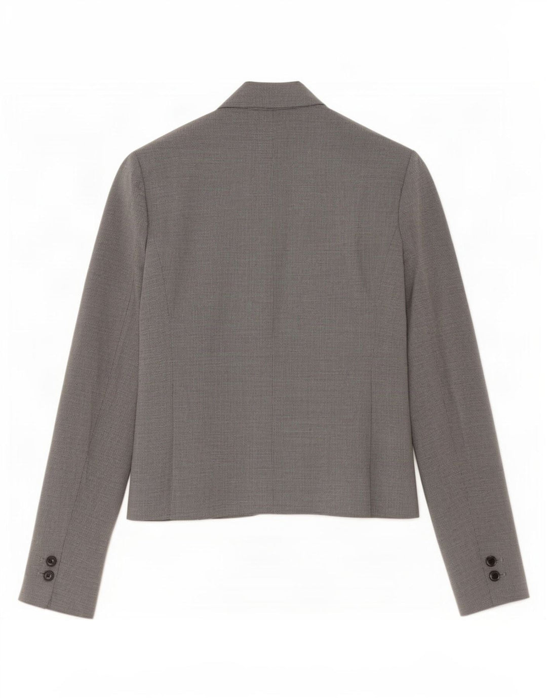 Giacca blazer a 1 bottone da donna Zara EU 38 piccolo poliestere pied de poule grigio