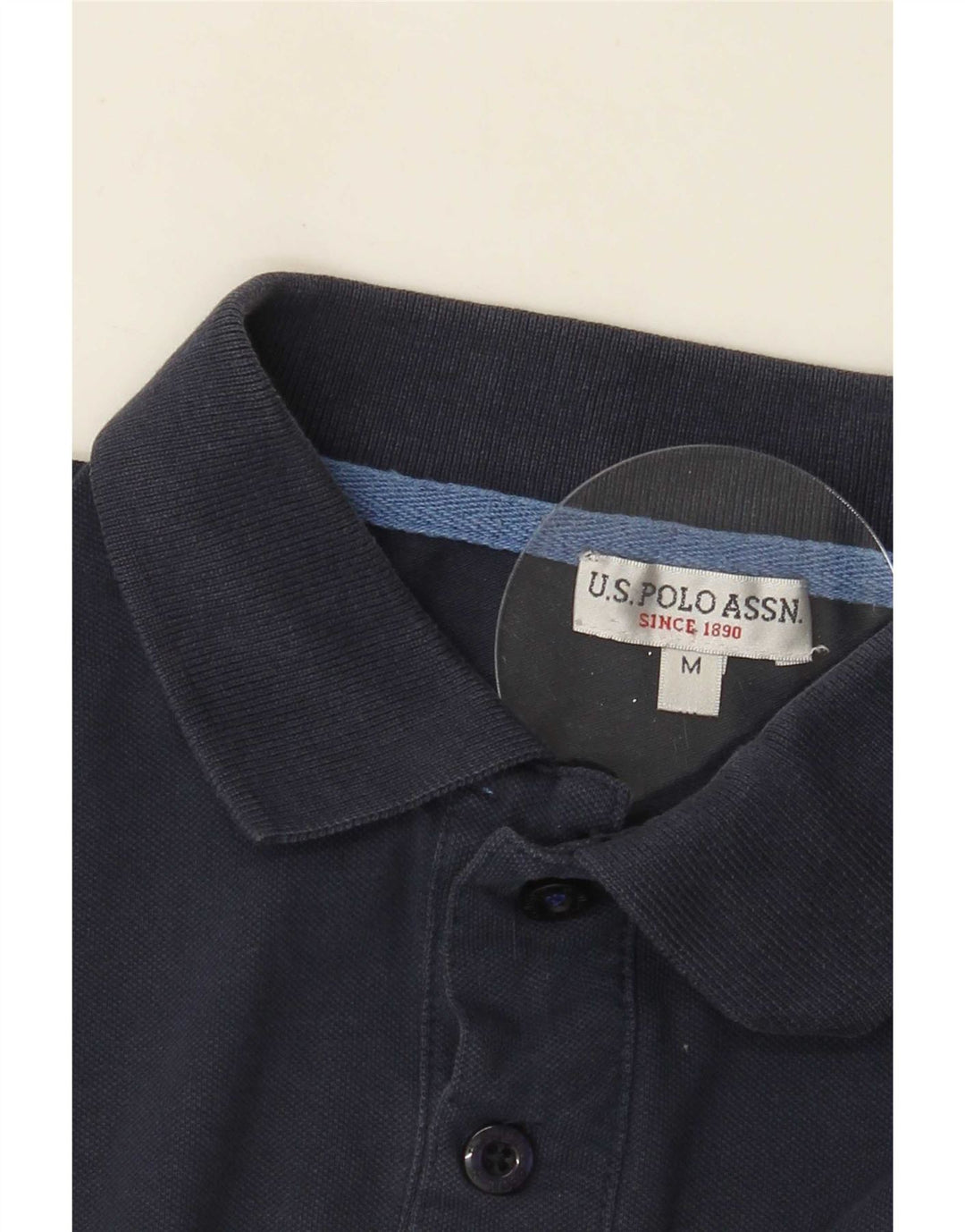 Polo Assn. Camicia da uomo blu navy medio