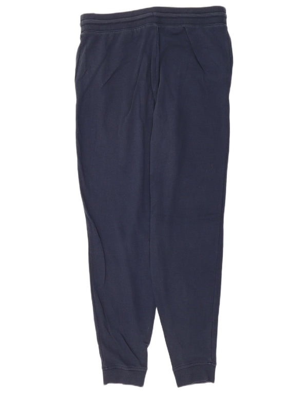 Marks & Spencer Womens Tracksuit Trousers Joggers UK 14 Large Navy Blue