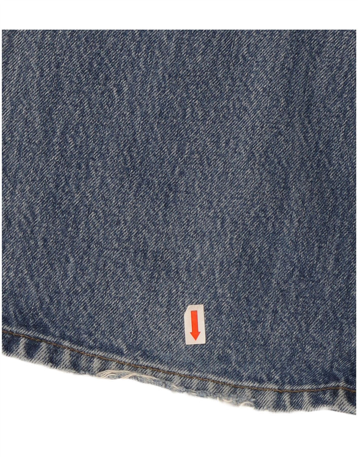 WRANGLER Mens Straight Jeans W38 L30 Blue