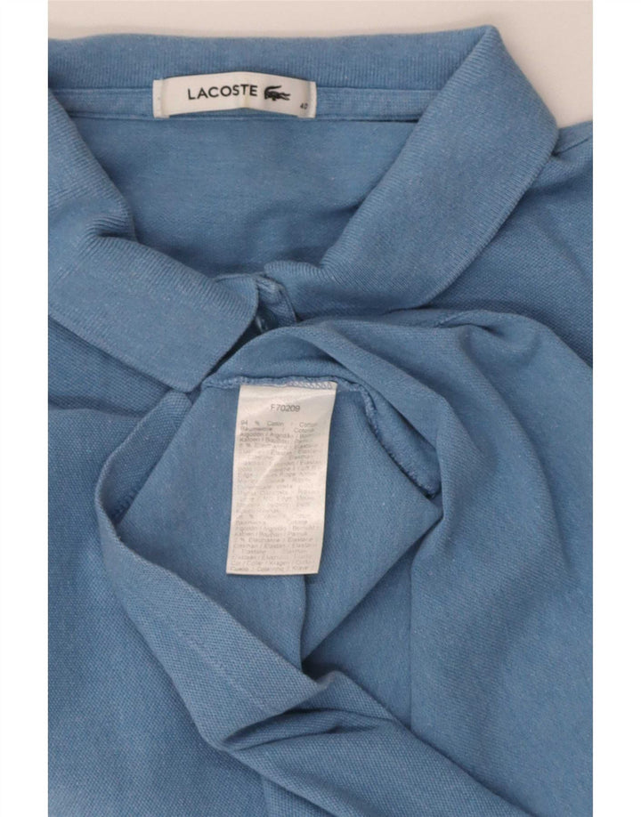 Polo da donna a maniche corte vestibilità regolare Lacoste taglia 40 blu medio