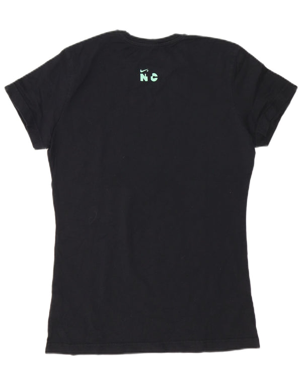 T-shirt da donna Nike Top UK 12 cotone medio nero
