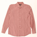 HUGO BOSS Mens Slim Fit Shirt Size 40 15 3/4 Medium Red Check Vintage Hugo Boss and Second-Hand Hugo Boss from Messina Hembry 