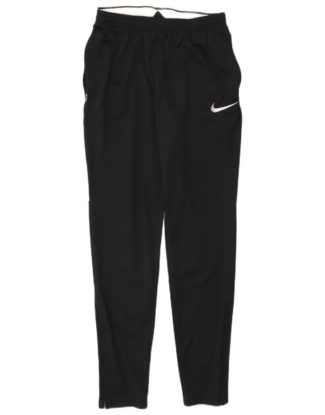 Pantaloni da tuta Nike Dri Fit da uomo, piccoli, in poliestere color block nero