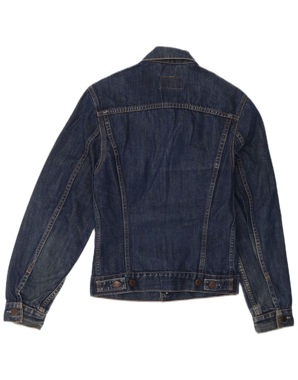 Giacca di jeans da uomo Levi's UK 36 piccola in cotone blu
