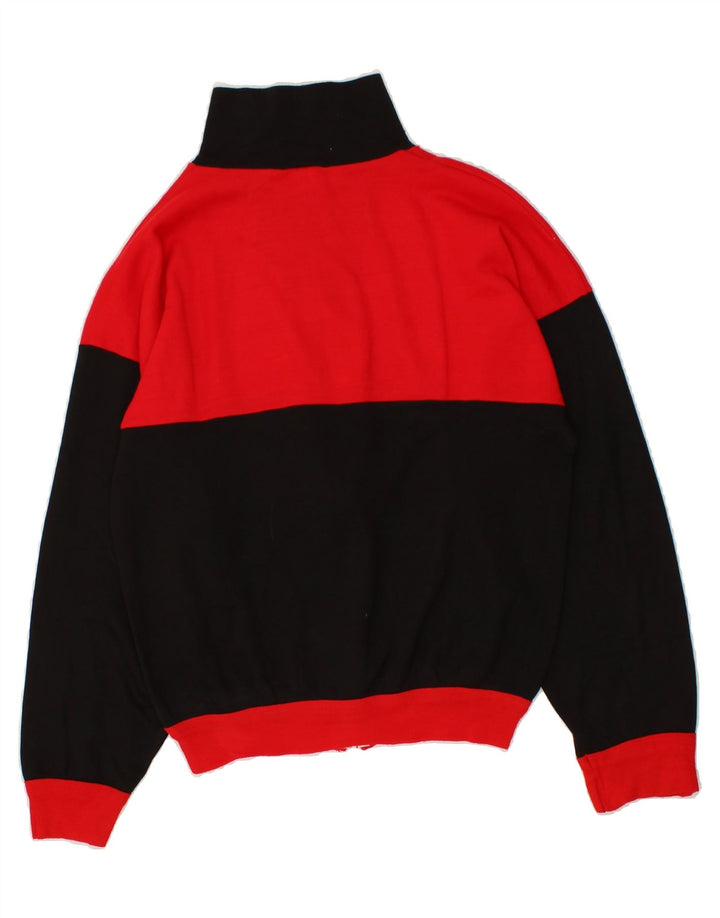 Giacca da tuta da uomo VINTAGE color block rosso medio