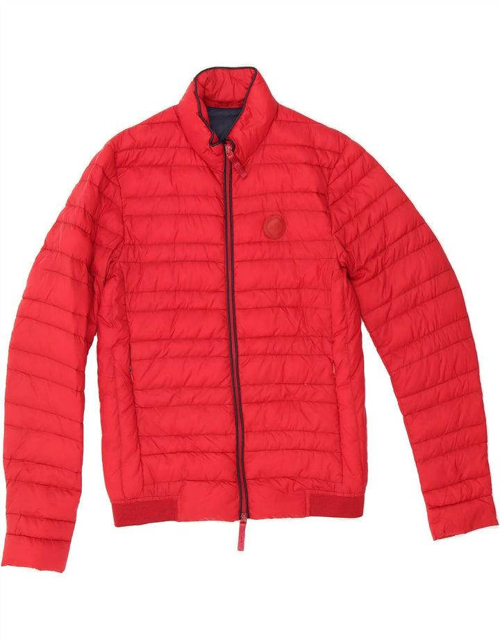 ARMANI EXCHANGE Womens Padded Jacket UK 6 XS Red Polyamide Vintage Armani Exchange and Second-Hand Armani Exchange from Messina Hembry 