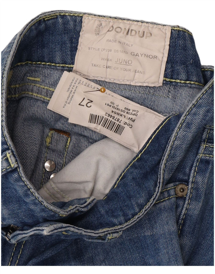 Jeans slim da donna Dondup W27 L29 cotone blu