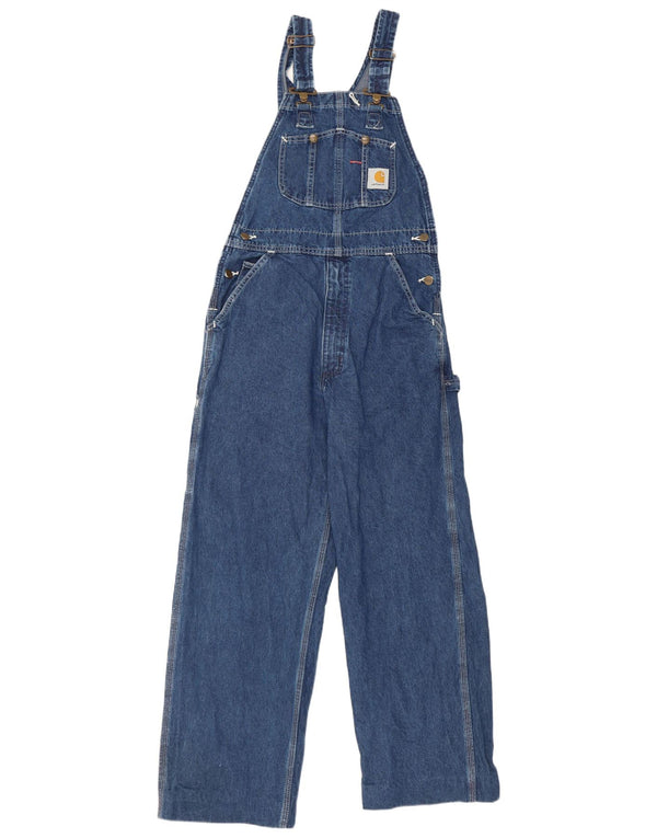 Carhartt Salopette da donna Jeans dritti W30 L27 Cotone blu