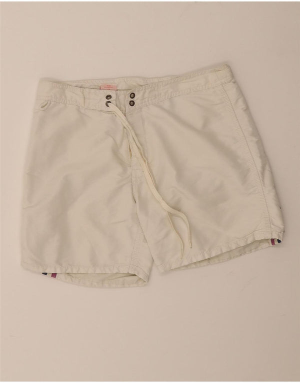 Pantaloncini da bagno da uomo Sundek color block bianco medio