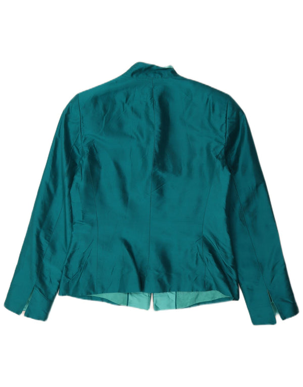 Giacca Blazer da donna con zip intera Luisa Spagnoli IT 44 Seta verde medio