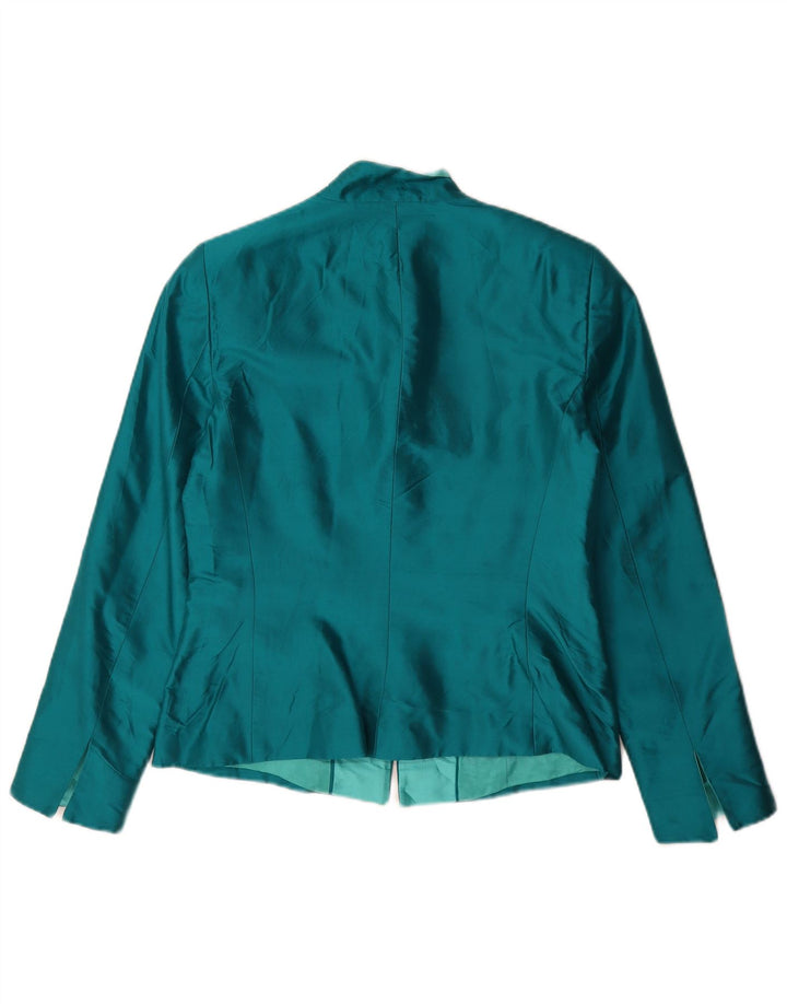Giacca Blazer da donna con zip intera Luisa Spagnoli IT 44 Seta verde medio