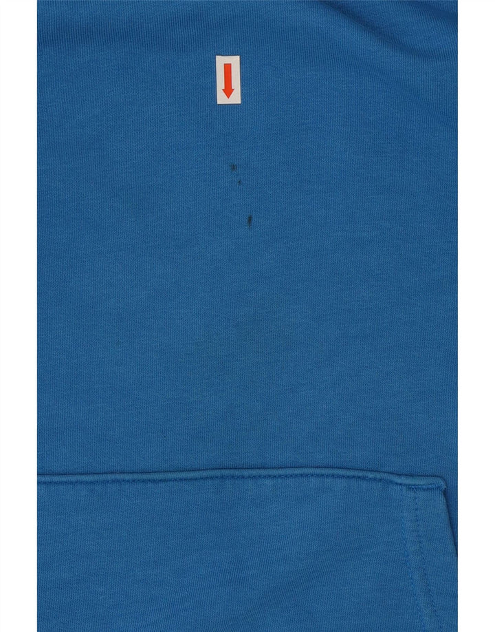 Felpa con cappuccio da uomo Puma XL in cotone blu