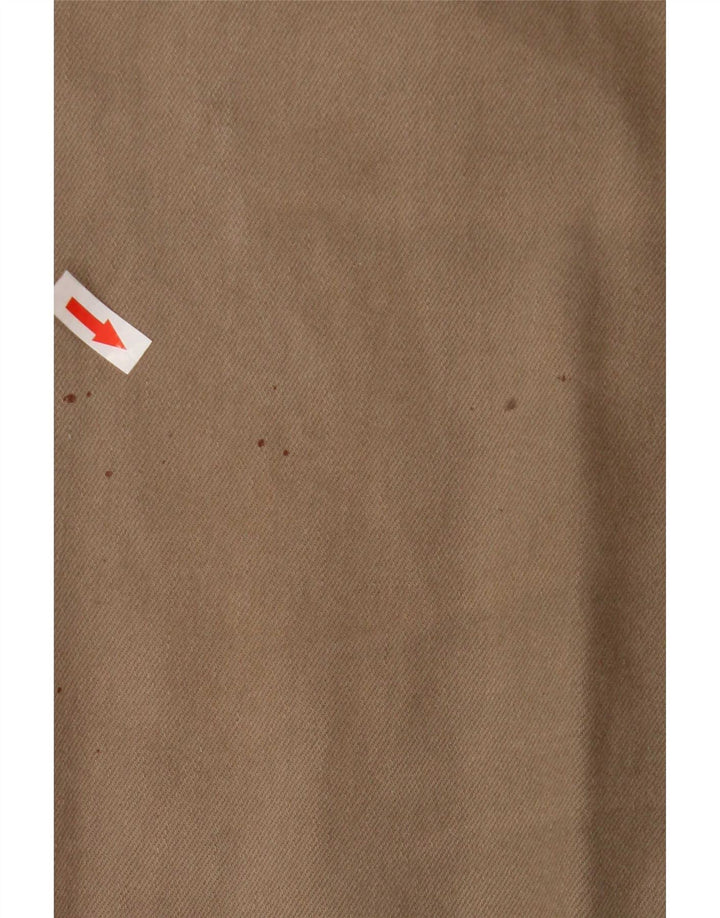 Jeans dritti da uomo Marks & Spencer W38 L31 cotone beige