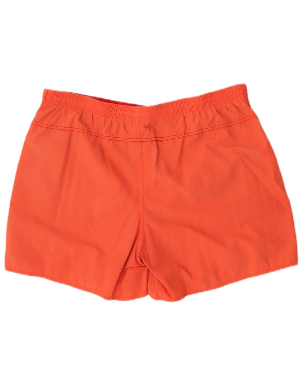 Pantaloncini sportivi da uomo Adidas XL arancione nylon sportivo