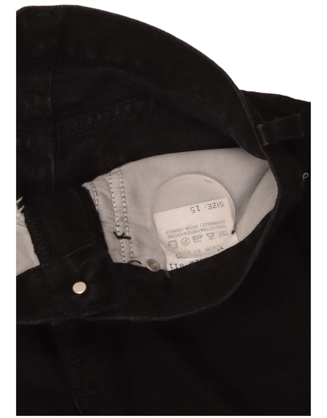 Jeans affusolati a vita alta da donna LEE W28 L33 cotone nero