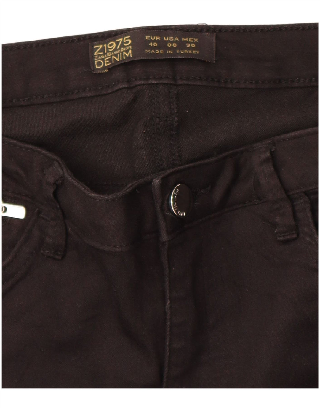 Jeans skinny da donna Zara EU 40 medi W30 L28 neri
