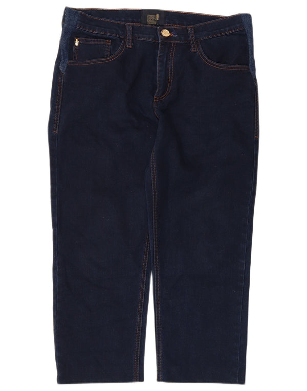 Jeans Capri da donna Just Cavalli W34 L22 Blu navy