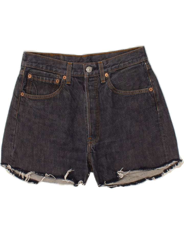 LEVI'S Womens 501 Denim Shorts W31 Medium Blue Cotton Vintage Levi's and Second-Hand Levi's from Messina Hembry 