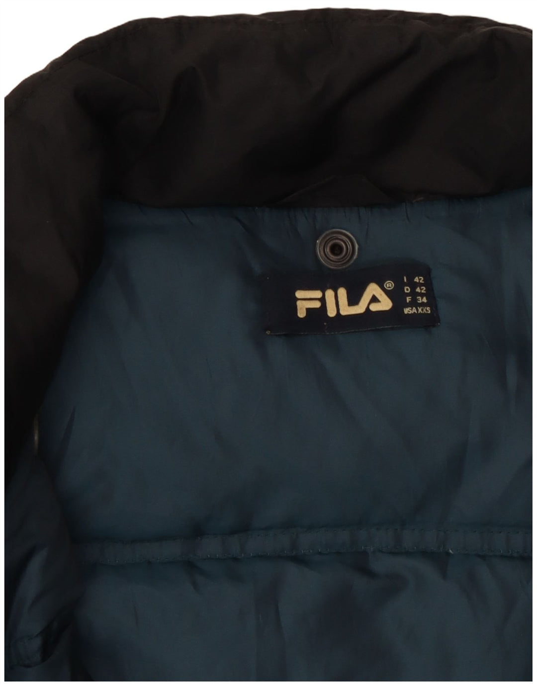 Giacca Imbottita Donna FILA IT 42 Medio Nero Nylon