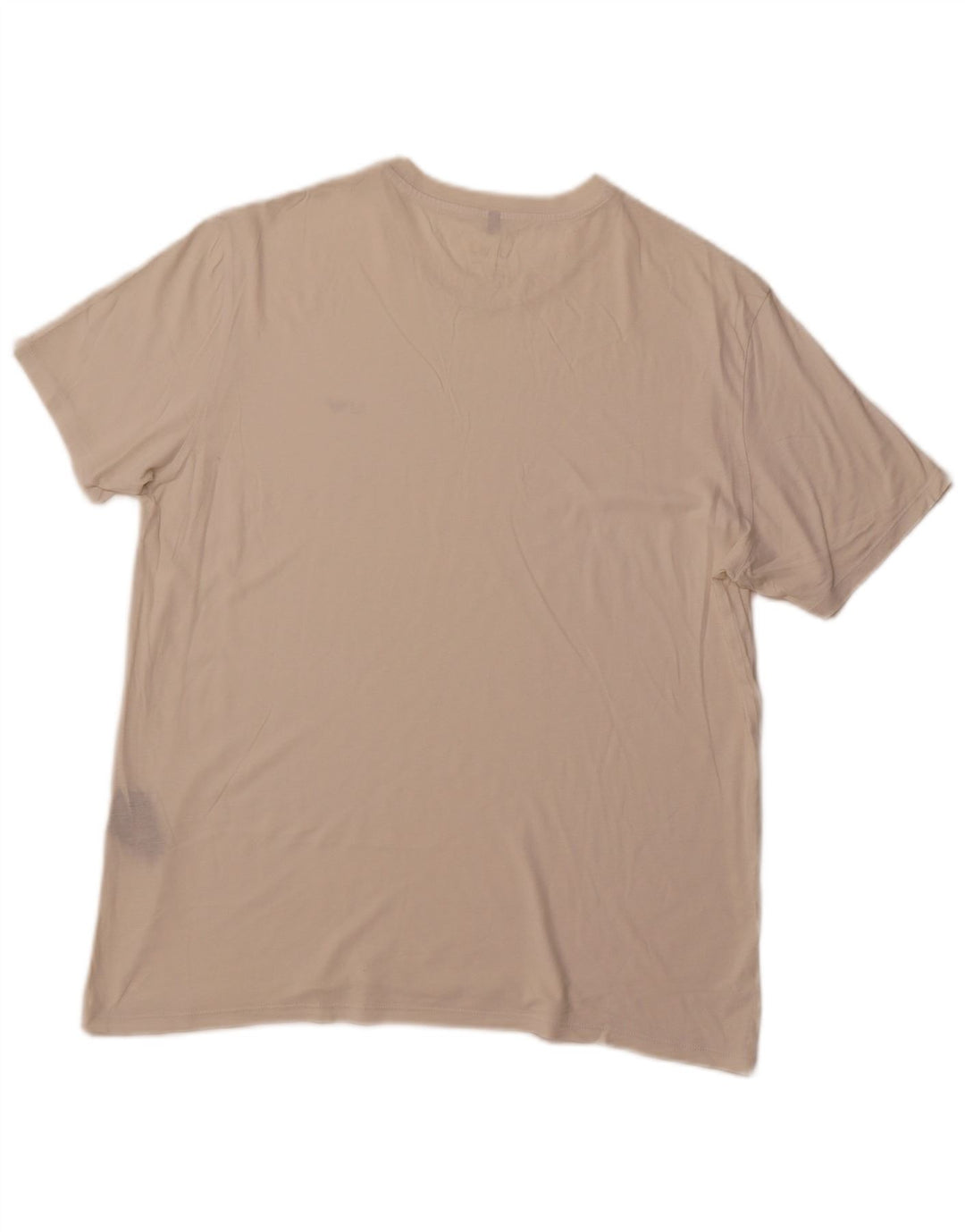 ARMANI JEANS T-shirt da uomo Top XL in cotone bianco