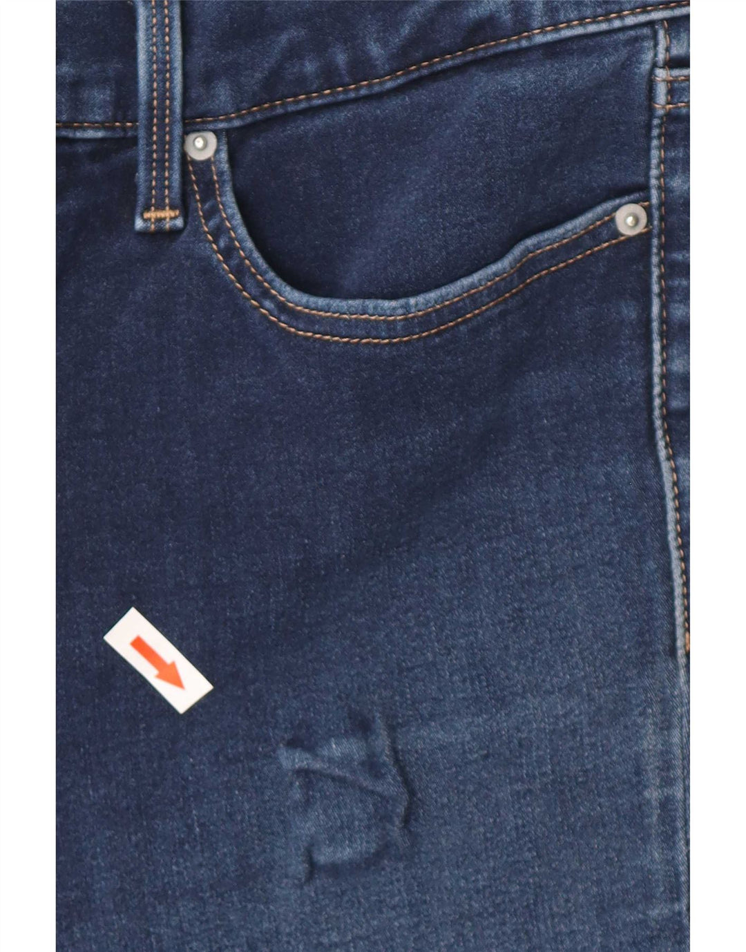 Jeans dritti da donna Levi's W28 L30 cotone blu